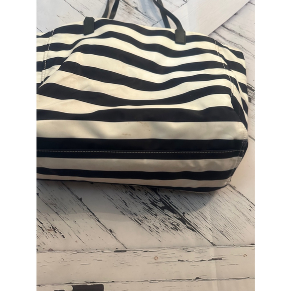 Women's Kate Spade Tote Bag One Size Black & White - Picture 10 of 13